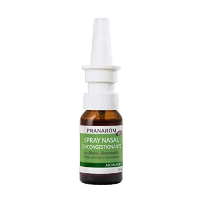 Imagen de PRANAROM Aromaforce Spray Nasal Descongestionante Con Aceites Esenciales BIO Dispositivo Médico Para Rinusinusitis 15 ml