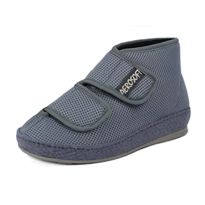 Imagen de Aerosoft botas 6062 4P mujer hombre zapatilla antideslizante transpirables (gris, 40)