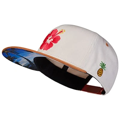Imagen de Cadency® Gorra Snapback, Hawaii, Color Gris Arena, Unisex, Tamaño Ajustable