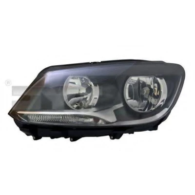 Imagen de TYC 20 12476 05 2 Faros izquierda H7, H15 con luz diurna para circulación por la derecha electromotor VOLKSWAGEN: Touran I, Caddy 3
