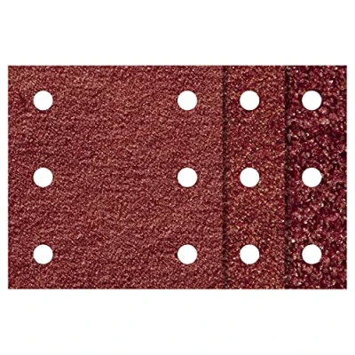 Imagen de wolfcraft Juego de hojas lijar adhesivas 10 piezas para madera/metal I 1761000