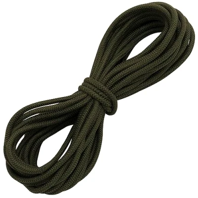 Imagen de AERZETIX C67259 Elástico Decorativo Redondo 10 Metros diámetro 3mm Color Verde Oliva