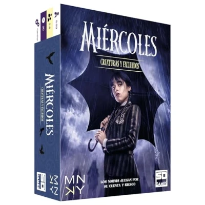 Imagen de SD TOYS Miércoles: Criaturas y excluidos Juego de Mesa