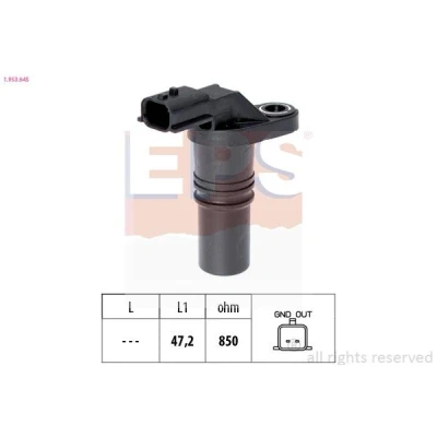Imagen de EPS 1.953.645 Sensor de Cigueñal Made in Italy OE Equivalent RENAULT: CLIO 3, SCENIC MEGANE 2 Stufenheck, NISSAN: NP300 Navara Pick up