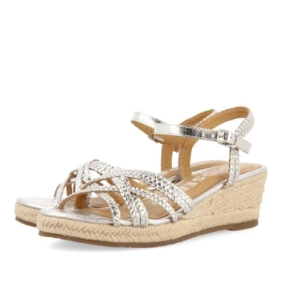 Imagen de Gioseppo Lelant Alpargatas, Mujer, Talla: 37, Plata Zapatos