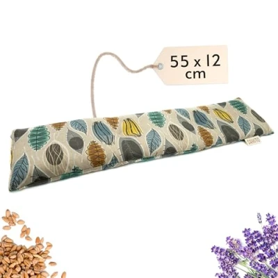 Imagen de Saco Semillas Microondas (55x12 cm) Bolsa Calor Termico Cervical Almohada