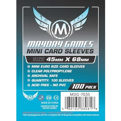 Imagen de Funda TABLERO: Eurogame mini (45 x 68 mm) (100), Transparente