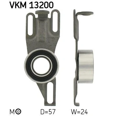 Imagen de SKF VKM 13200 Polea tensora, correa dentada PEUGEOT: 405 I Berlina, 205 II Hatchback, CITROËN: BX Hatchback