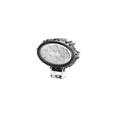 Imagen de HELLA LED Faro de trabajo Oval 100 Thermo Pro 24V / 12V 1700lm montaje exterior/atornillado Abrazadera giratoria Iluminación campo cercano 1GA 996 661 501
