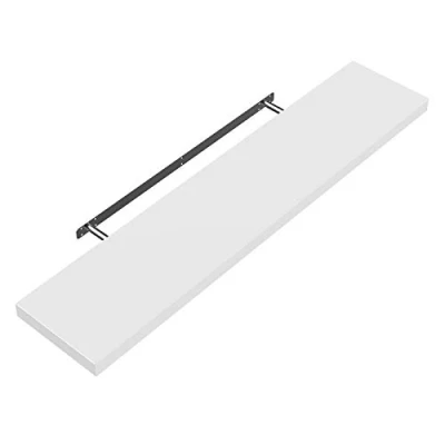 Imagen de CASARIA Estantería para Pared Baldas Flotantes 90cm Fijación Invisible Repisa Multiusos Estante Madera