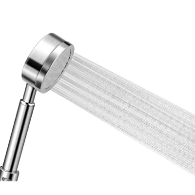 Imagen de Olliwon Alcachofa de Ducha con Alta Presión Acero Inoxidable Cabezal Ahorro Agua Mano, Fácil Instalar G1/2 Ajuste Universal