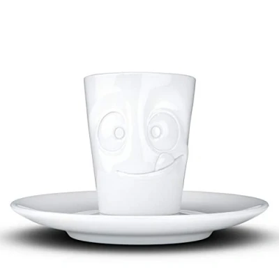 Imagen de Tassen T02.14.01 Taza Cafe Expresso Saboreando, 2.7 Fluid_Ounces, Porcelana