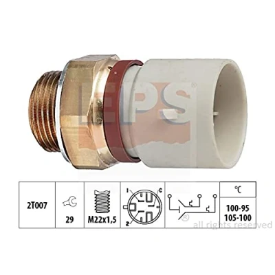 Imagen de Interruptor de temperatura, ventilador del radiador EPS 1.850.674