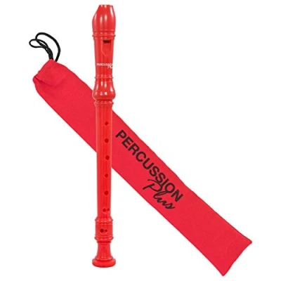 Imagen de Percussion Plus PP1612 Flauta de descendiente soprano colorida, color rojo