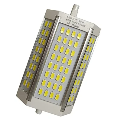 Imagen de LED ATOMANT Bombilla R7s 118mm 30W Regulable. Color Blanco Calido (3000K). 3000 Lumenes. Sin ventilador.