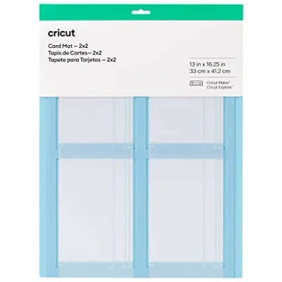 Imagen de Cricut Alfombrilla para tarjetas 2x2 Compatible con todos Tamaños de Crea personalizadas Máquinas Maker and Explore
