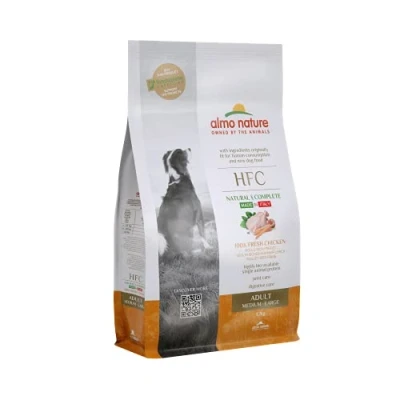 Imagen de almo nature HFC Adult Dog M/L 100% Pollo Fresco Comida Seca Completa para Perros Adultos, Razas Medianas/Grandes, 1,2 kg