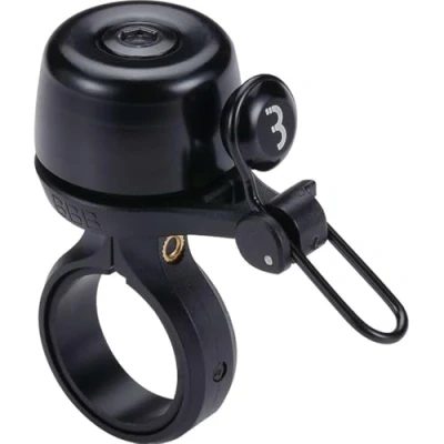Imagen de BBB Timbre de Bicicleta Cycling Road Bike Bell I con Mecanismo sujeción Fuerte para Manillar diámetro 22,2 mm y 25,4 Noisy Plus 27