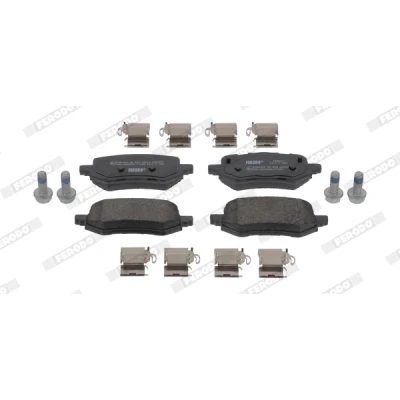 Imagen de FERODO FDB5371 Juego de pastillas freno no preparado para indicador desgaste con accesorios FORD: Puma SUV