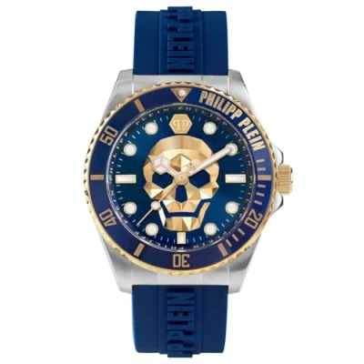 Imagen de Philipp Plein Reloj Analógico para Hombres de Cuarzo con Correa en Silicona PWOAA0222