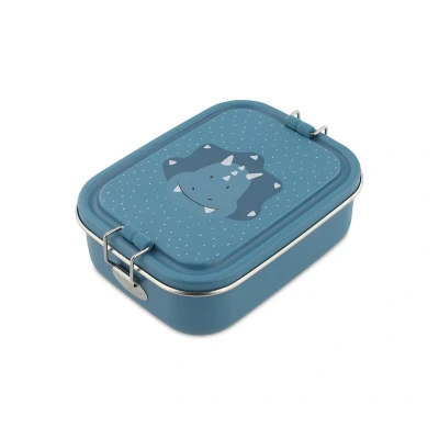 Imagen de Trixie Caja de comida para niños acero inoxidable, diseño pequeño (Mr. Triceratops)