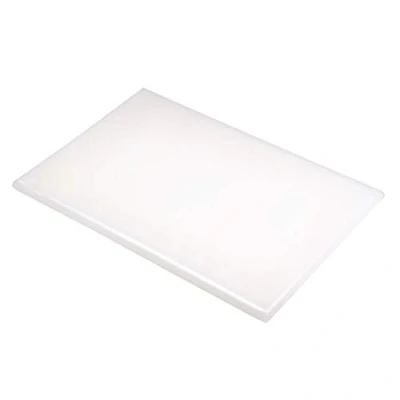 Imagen de Tabla de cortar Hygiplas color blanco extragruesa alta densidad, 25 x 450 300 mm