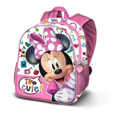 Imagen de Disney Mochila Basic, 31 x 39 cm, Capacidad 18.2 L, Rosa Minnie Mouse
