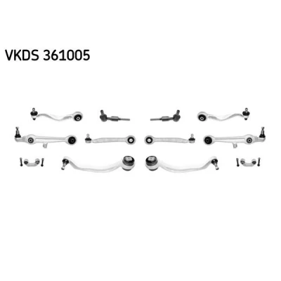 Imagen de SKF VKDS 361005 Juego de reparación del brazo suspensión AUDI: A4 B5 Berlina, Avant, VOLKSWAGEN: Passat Berlina norauto, oscaro, mister