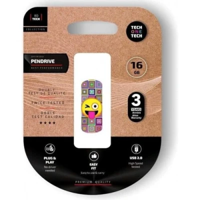 Imagen de Tech One TECH1TECH TEC4402 16 USB GB Tipo A 2.0 Multicolor