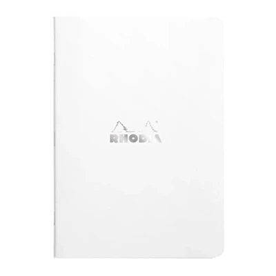 Imagen de Clairefontaine ES Rhodia Cahier Carpetas (A5, con rayas), color blanco