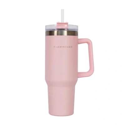 Imagen de Flamingueo Vaso Termico Taza Termo, Acero Inoxidable, Termo Cafe Para Llevar, Bebidas Frías 24h y Calientes 10h, Botella Termica, 1,18 Litros