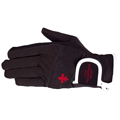 Imagen de PFIFF 101660 Damenreithandschuhe Guantes de equitación, Mujer, Negro, L