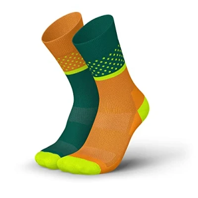 Imagen de INCYLENCE RENEWED 97 Evolution Calcetines de correr (talla 35 38), color verde