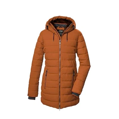 Imagen de killtec Mujer Parka/parka acolchada con capucha KOW 55 WMN QLTD PRK, zimt, 42, 41809 000