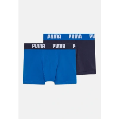 Imagen de PUMA Everyday Basic Boxer, Azul Marino, 158 164 (Pack de 2) para Niños