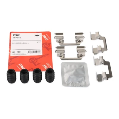 Imagen de TRW PFK660 Kit de accesorios, pastillas frenos BMW: 6 Gran Coupe, 5 Berlina norauto, oscaro, mister auto