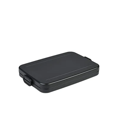 Imagen de Mepal Lunchbox take a break flat Brotdose Für die Laptoptasche bis 4 butterbrote Spülmachinenfest 800 ml Nordic black