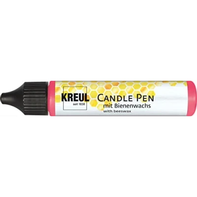 Imagen de KREUL 49732 PicTixx Vela (29 ml, tinta a base de cera líquida, para escribir, decorar y pintar velas, con punta fina