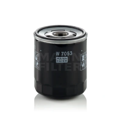 Imagen de MANN FILTER W 7053 Filtro de aceite M 20 X 1.5 con válvula bloqueo retorno enroscable PEUGEOT: Partner I Combispace, 307 SW, 406 Berlina