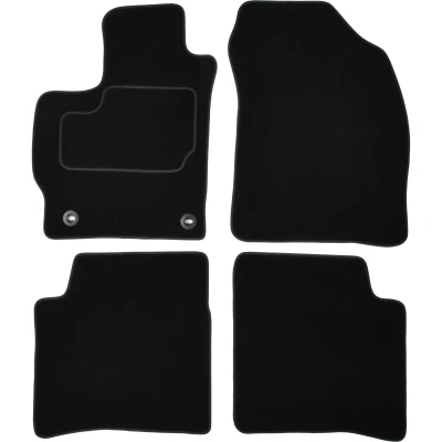 Imagen de MAMMOOTH A041 TOY295 PRM 01 Juego de alfombrillas suelo textil delante y detrás 4 negro TOYOTA: Prius III Hatchback