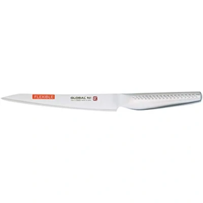 Imagen de Global Ni Range Cromova 18 Cuchillo flexible para empalmar y deshuesar (18 cm, acero inoxidable)