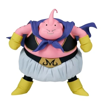 Imagen de Banpresto Figura de Acción Majin Buu Dragon Ball Z, Solid Edge Works 15 cm, BP89722P Multicolor, Coleccionable, optimo para los fanaticos del Anime