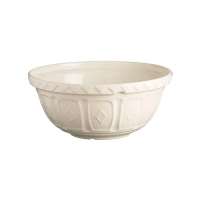 Imagen de Mason Cash Colour Mix Cream S18 Cuenco de cerámica Resistente a Las astillas, 26 cm, Gres, Crema, 2.7 Litre/26 cm