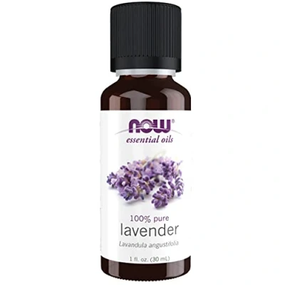 Imagen de Now Foods aceite de lavanda, esencial vegano, 30ml, Testado en Laboratorio, Alta Concentración, Aromaterapia, Sin Soja