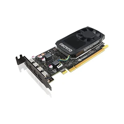 Imagen de Lenovo ThinkStation NVIDIA Quadro P1000 4 GB GDDR5 Mini DPX4 Graphics Card with LP Bracket