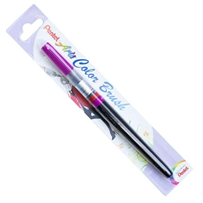 Imagen de Pentel color Brush Pincel recargable, violeta