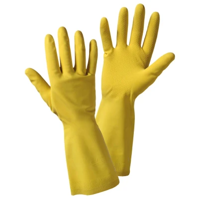 Imagen de L+D 1460 HL Guantes de goma amarillo L Látex