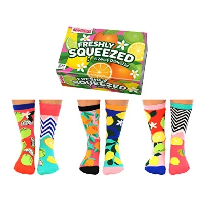 Imagen de United Oddsocks Calcetines para mujer, talla 4 8 EUR 37 42 US 6.5 10.5, multicolor