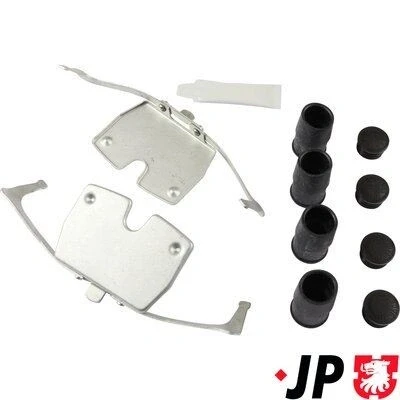 Imagen de JP GROUP 1464003810 Kit de accesorios, pastillas frenos BMW: 6 Gran Coupe, 5 Berlina