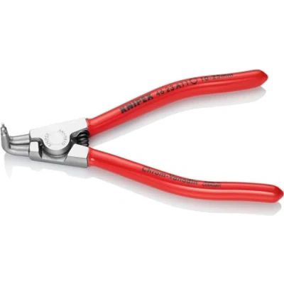 Imagen de Knipex Alicate para arandelas exteriores de ejes cromado, recubiertos plástico 125 mm 46 23 A11